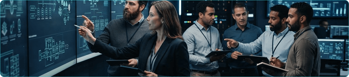 Modernization patterns teamwork and control room