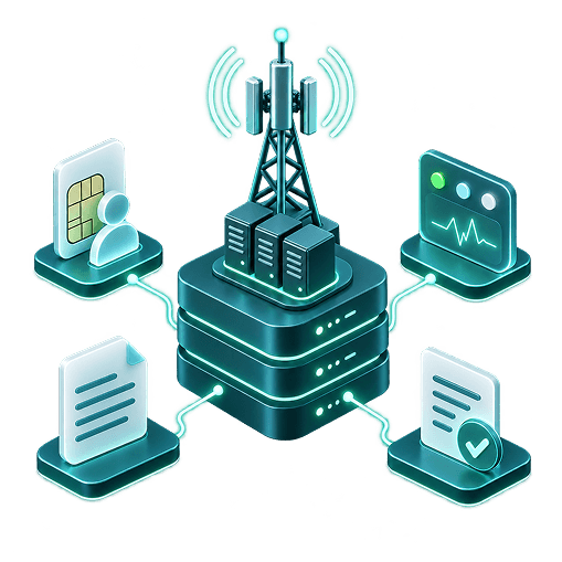 Telecom operations, network infrastructure, and subscriber stack architecture