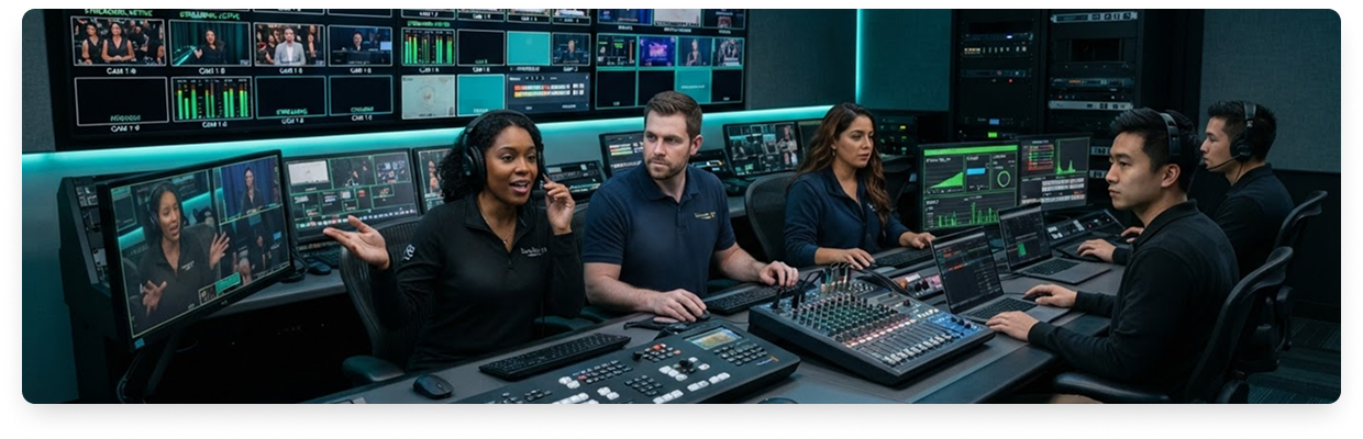 Control Room Operators Media Architecture