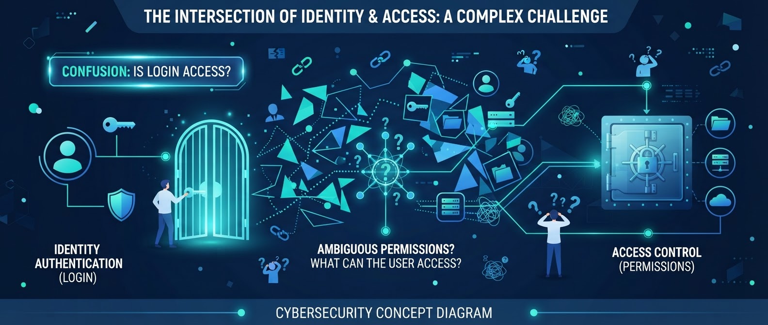 Login confused with access